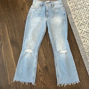 FRAME Denim - Heritage Le Sylvie Kick Boot Jeans - Size 25